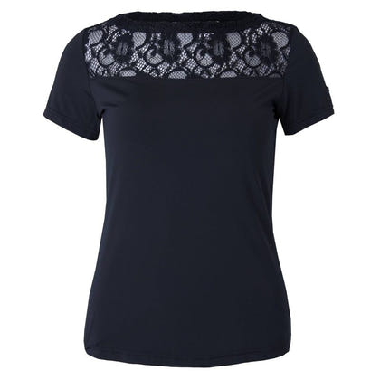 B Vertigo Natalia Womens Boat Neck Shirt