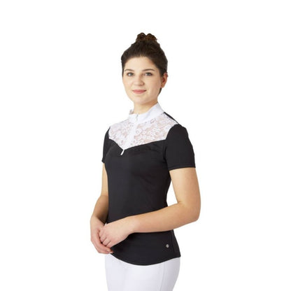 B Vertigo Kayla Womens Lace SS Show Shirt