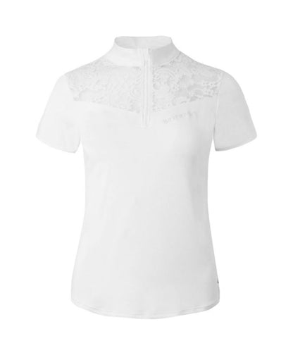 B Vertigo Kayla Womens Lace SS Show Shirt