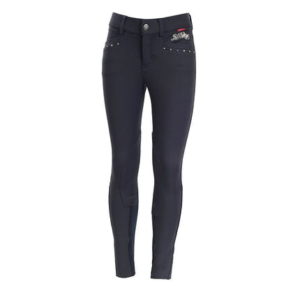 B Vertigo Girls Olivia Silicone FS Breeches