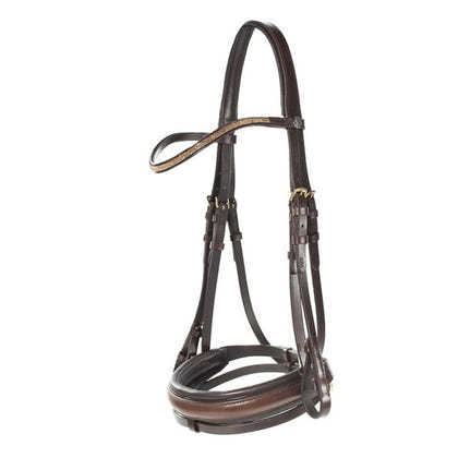 Horze Lester Dressage Snaffle Bridle with Reins