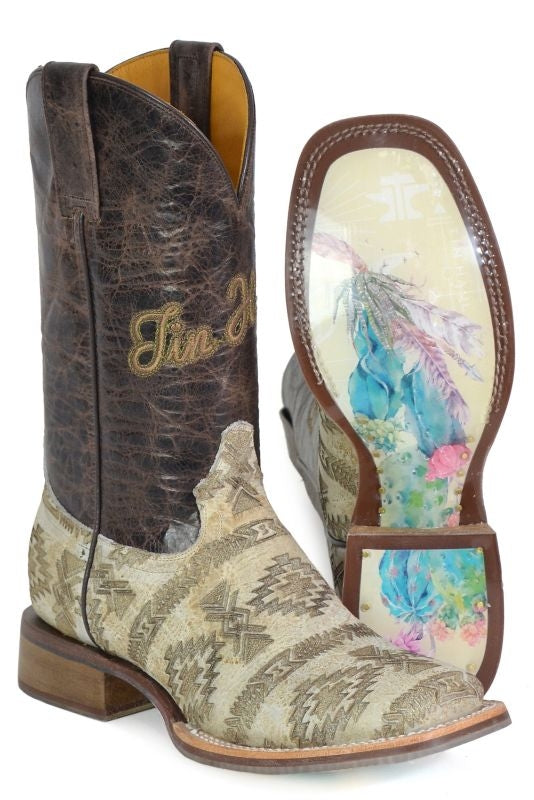 Tin Haul Ladies Sign of the Sun Boots