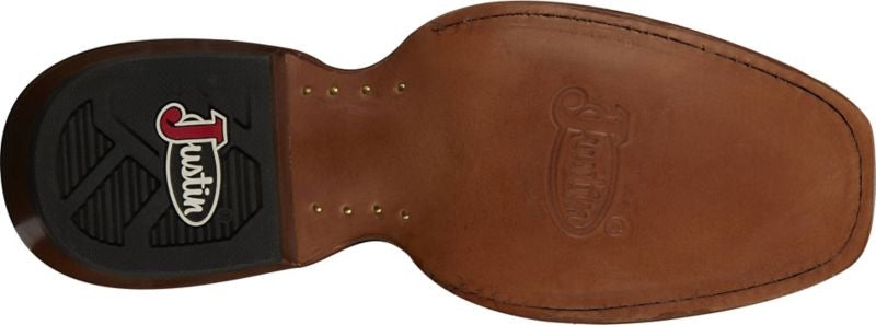 Justin Ladies Annie Up Sq Toe Boots