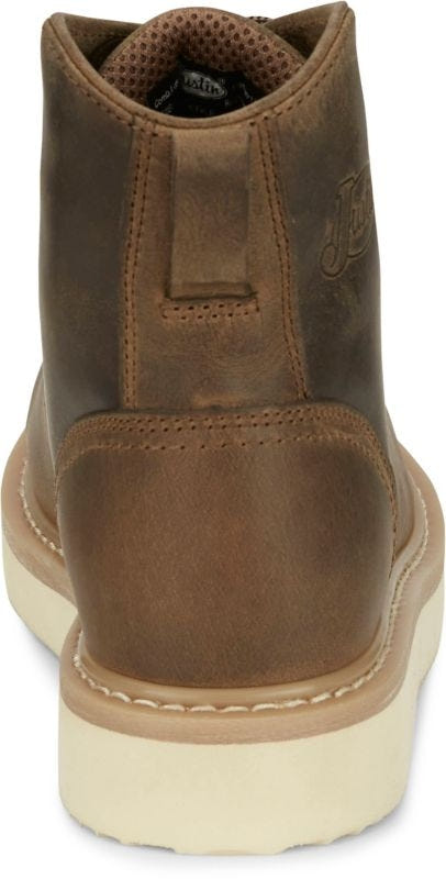 Justin Mens Maxwell Rnd Toe ST Boots