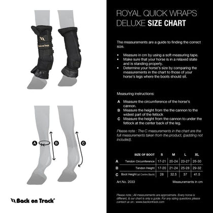 Back on Track Royal Quick Wraps Deluxe
