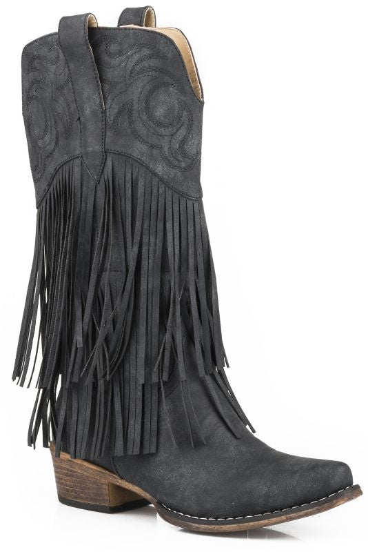 Roper Ladies Rickrack Snip Toe Boots