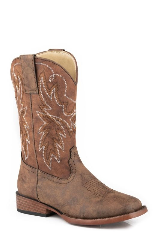 Roper Childs Heritage Square Toe Boots