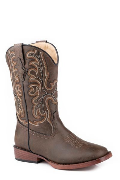 Roper Childs Patrick Square Toe Boots