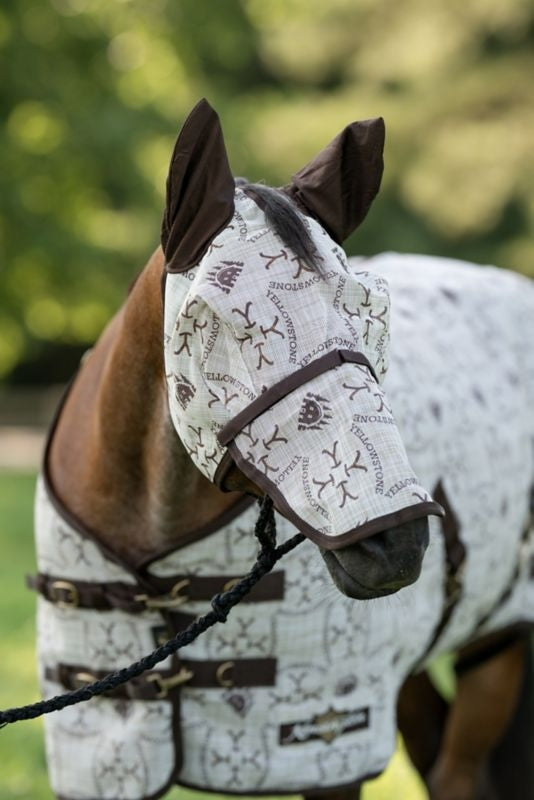 Yellowstone Fly Mask Ears Nose