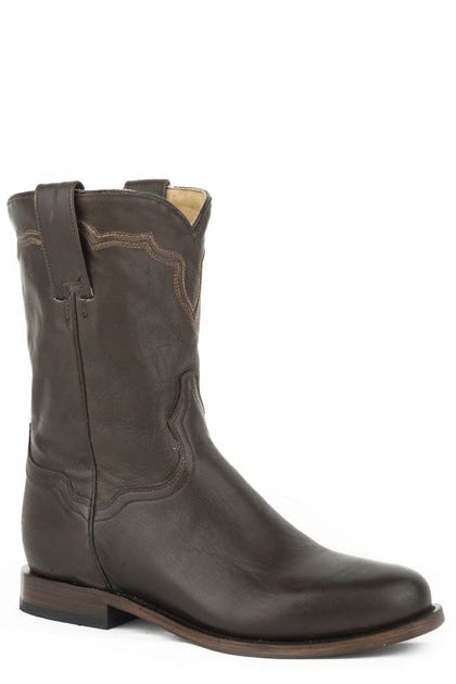 Stetson Mens Puncher Leather Boots