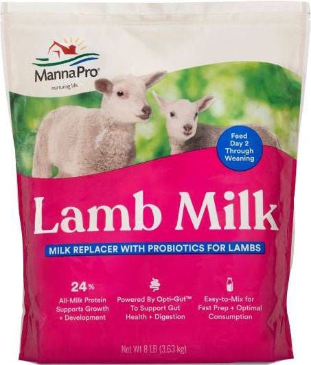 Manna Pro Lamb Milk Replacer 8 Lb