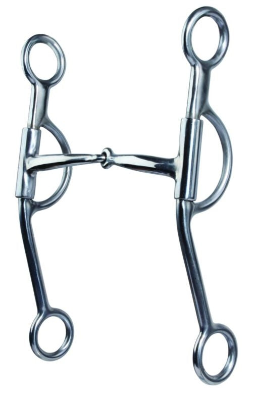 Professionals Choice Loomis Snaffle Silver 8 1/2In