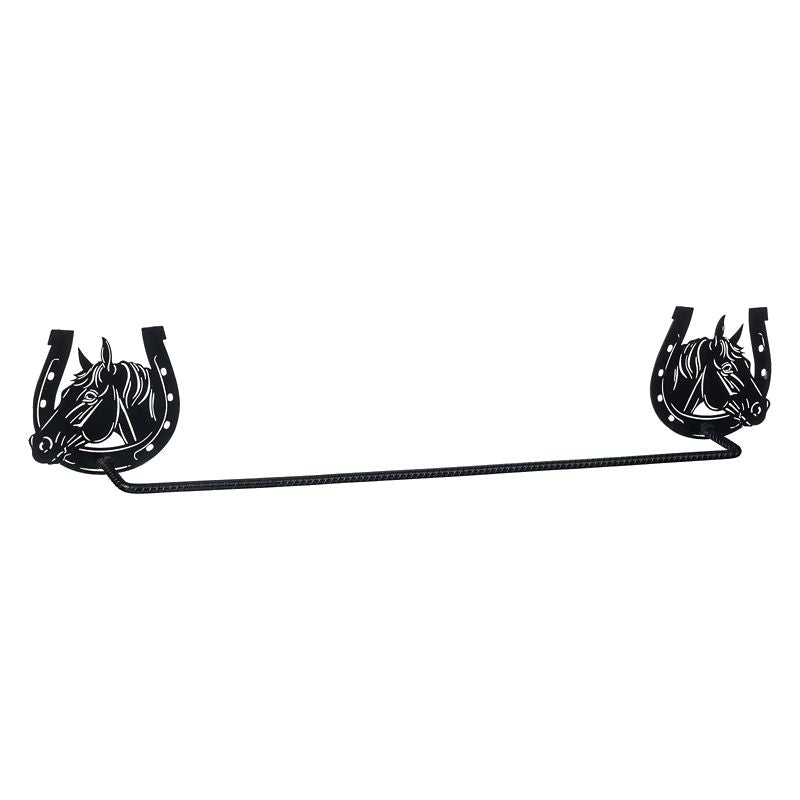 Towel Bar Horse/Horseshoe