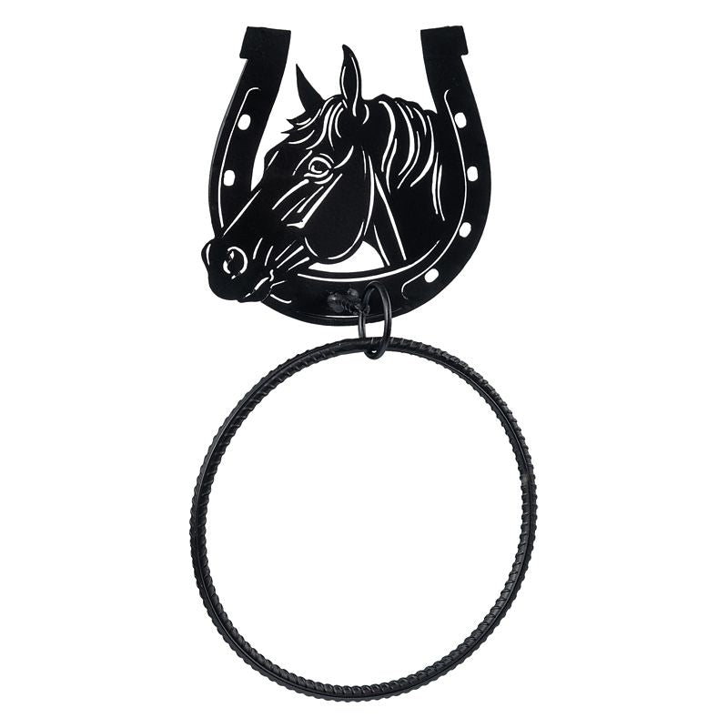Towel Ring Horse/Horseshoe