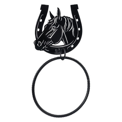 Towel Ring Horse/Horseshoe