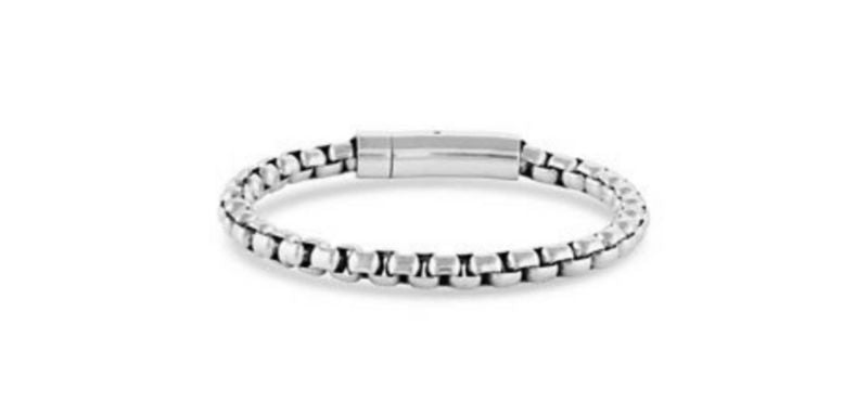 Montana Silversmiths Box Chain Bracelet Silver