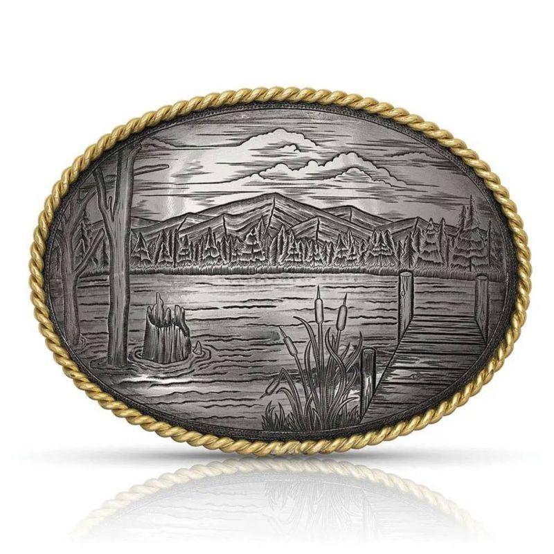 Montana Silversmiths On The Banks Buckle