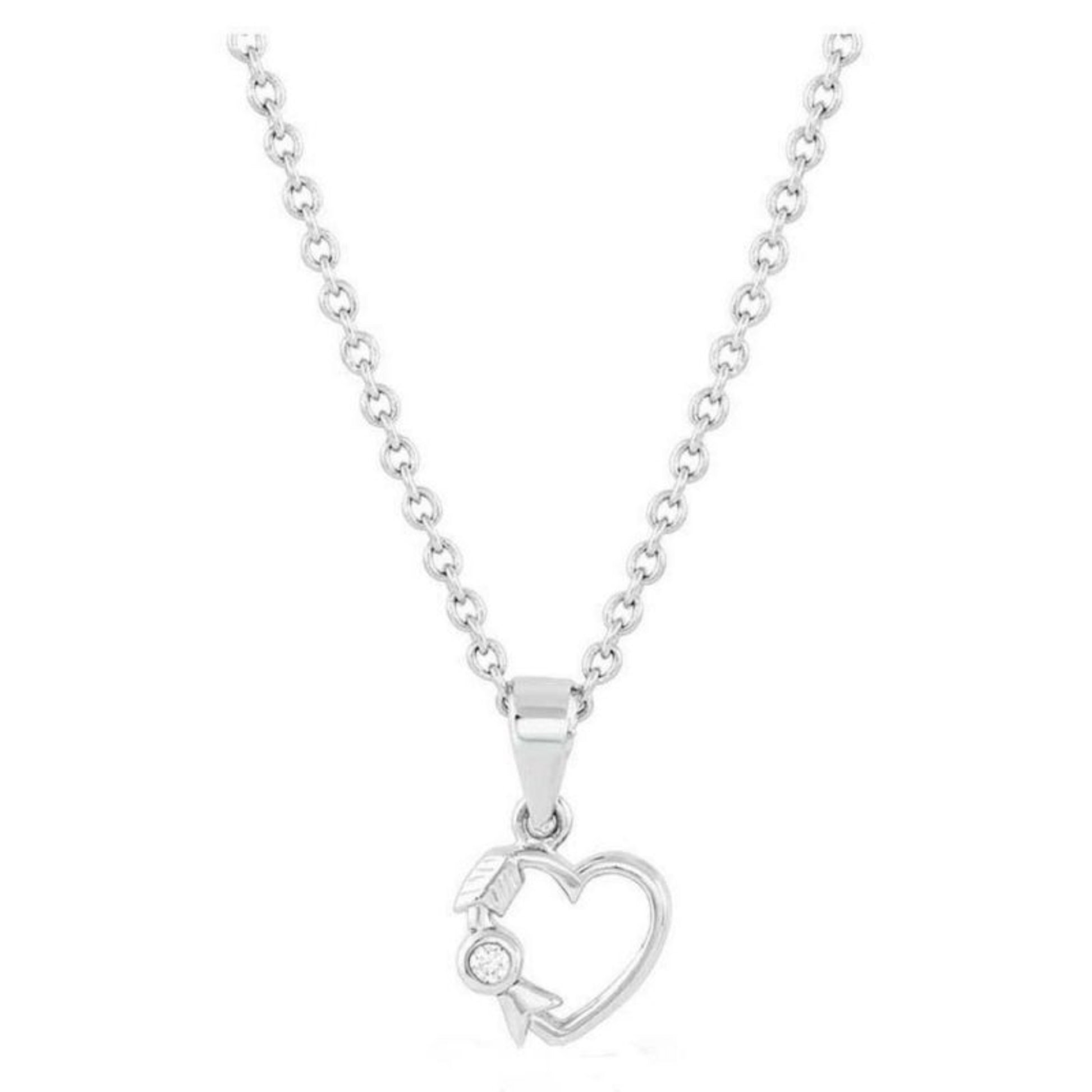 Montana Silversmiths Fiery Heart Of Ice Necklace