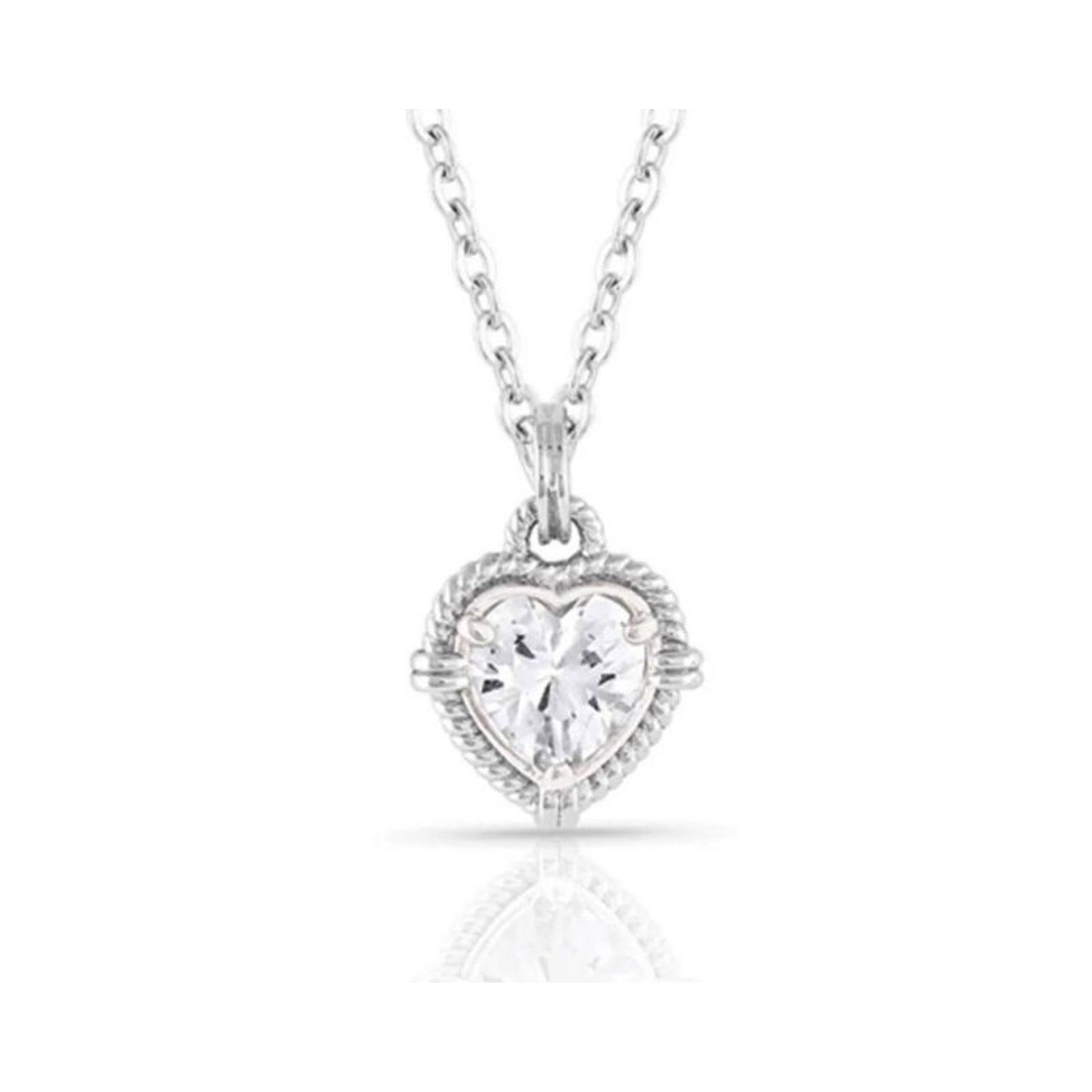 Montana Silversmiths Heart On My Sleeve Necklace