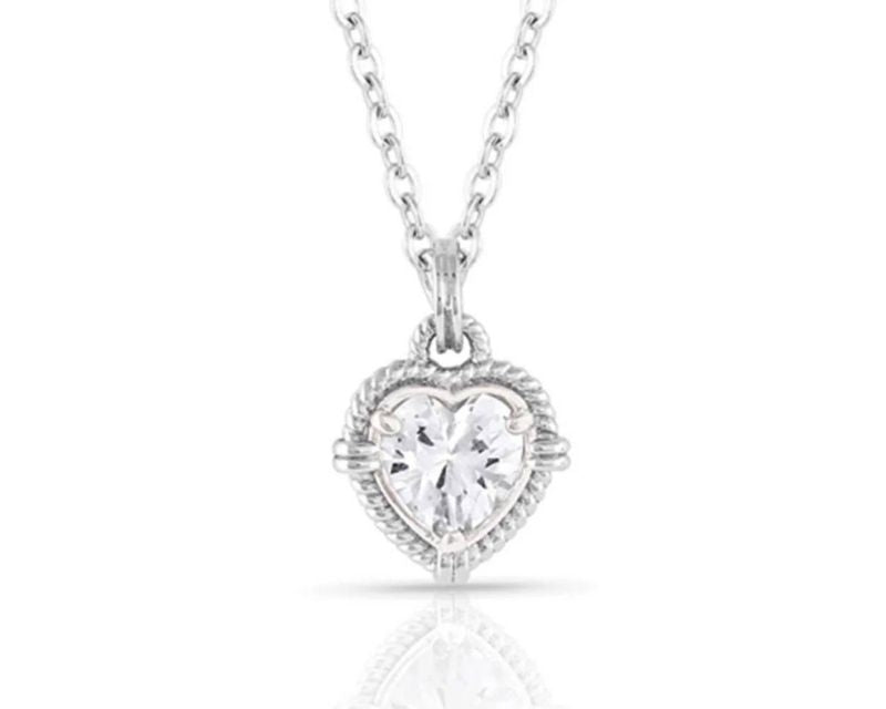 Montana Silversmiths Heart On My Sleeve Necklace