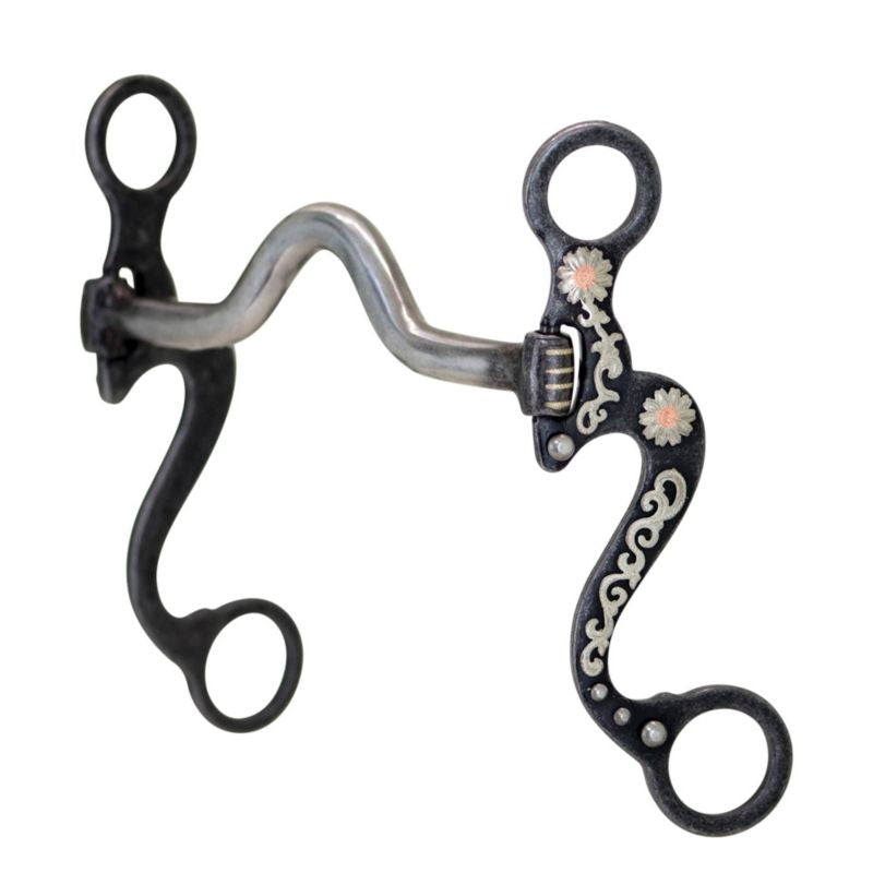 Partrade Daisy Medium Port Bit Dark Grey Steel 5In