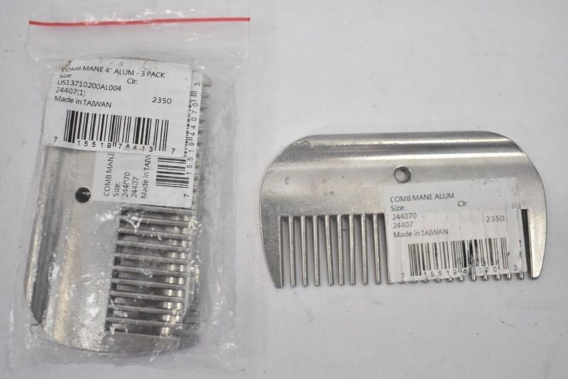 Comb Mane 4In Alum 3 Pack