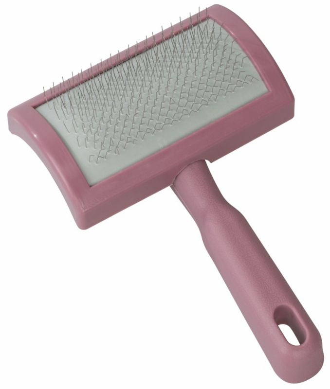 Plastic Slicker Brush Mauve