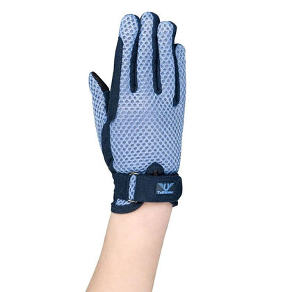 TuffRider Kids Dbl Up Air Mesh Half Chap/Glove Set