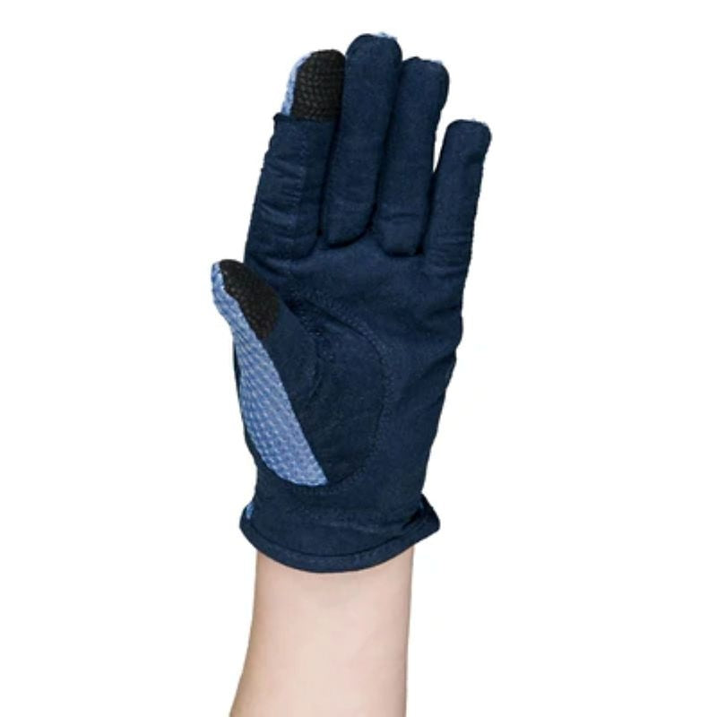 TuffRider Kids Dbl Up Air Mesh Half Chap/Glove Set