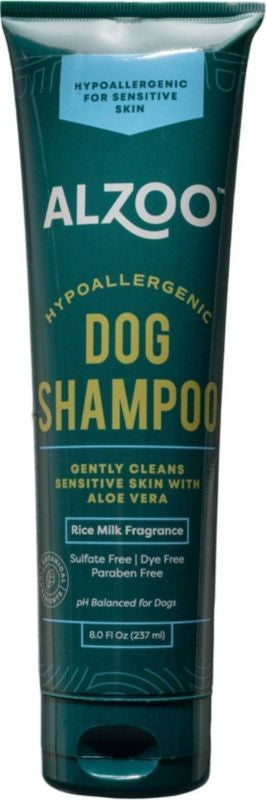Alzoo Plant Based Hypoallergenic Dog Shampoo 8 Oz