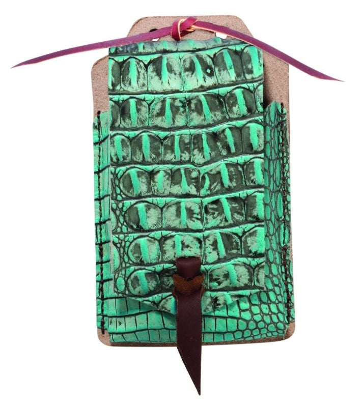 Pros Choice Cell Phone Case Turq Gator/Natural