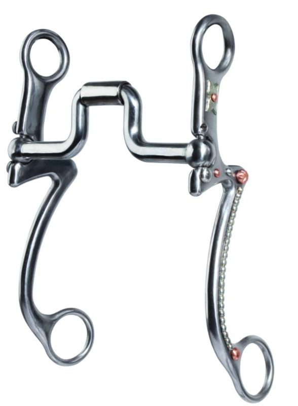 Pros Choice 7 Shank Swivel Port Silver 8In