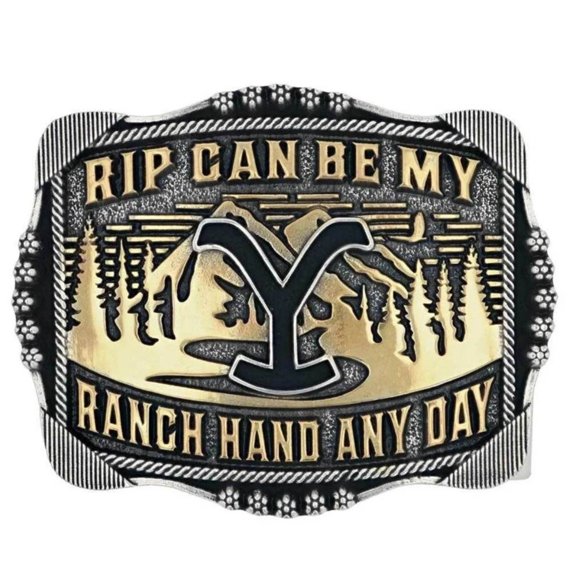 Montana Silversmiths Rip Yellowstone Buckle