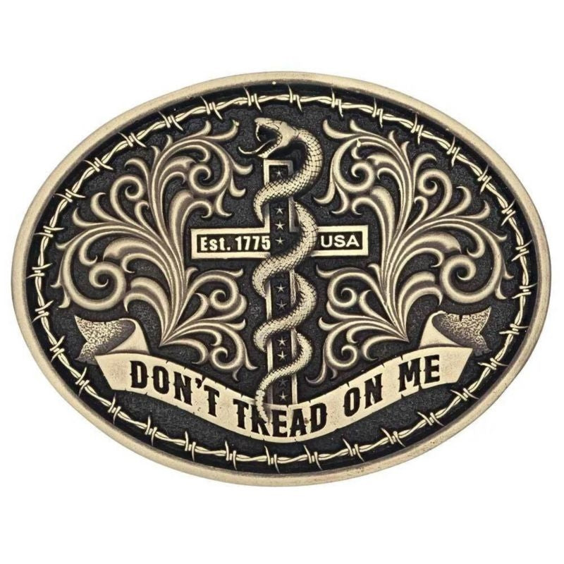 Montana Silversmiths Patriots Faith Buckle