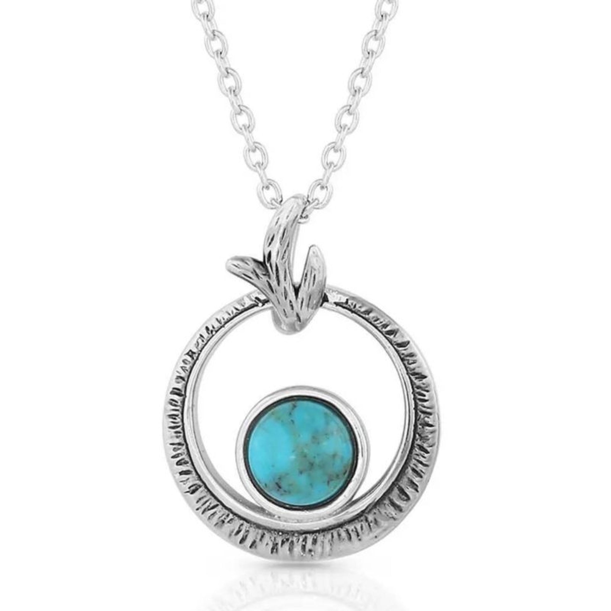 Montana Silversmiths Safari Moon Turq Necklace