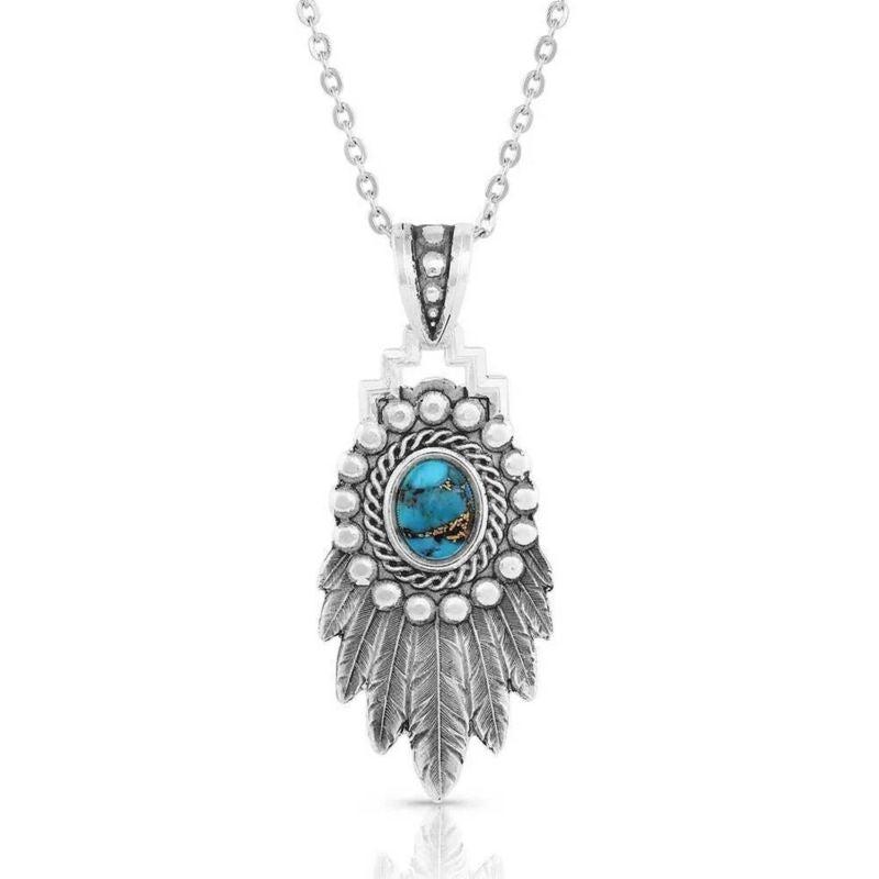 Montana Silversmiths Blue Spring Turq Necklace