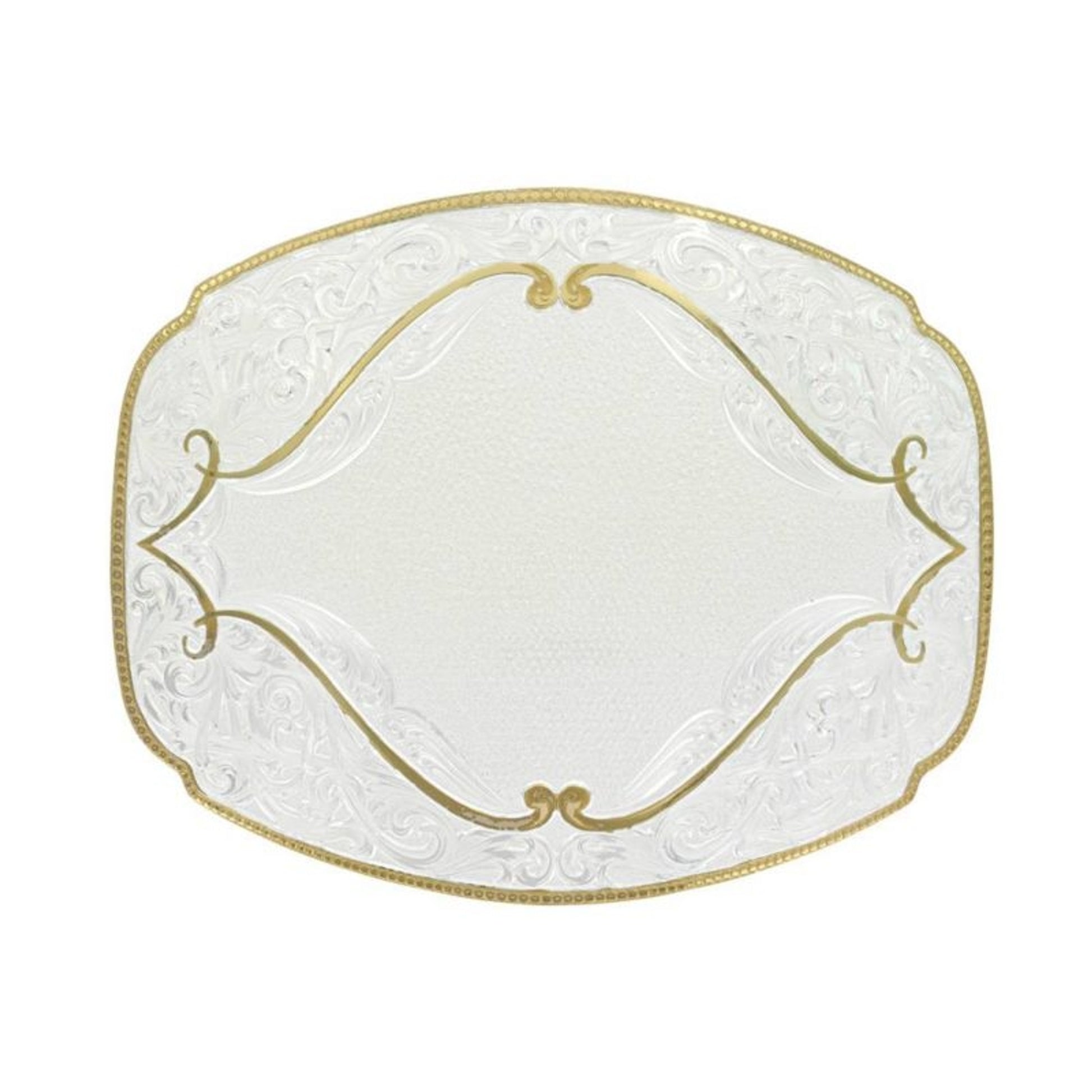 Montana Silversmiths Gold Flourish Western Buckle