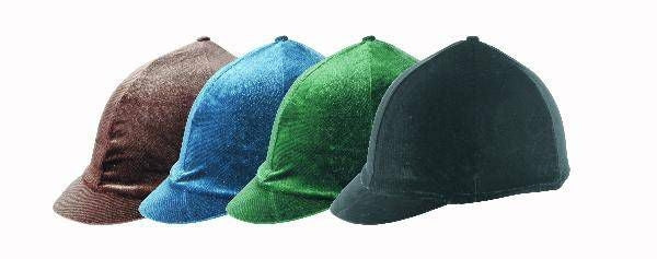 Shires Velveteen Hat Cover Black One Size