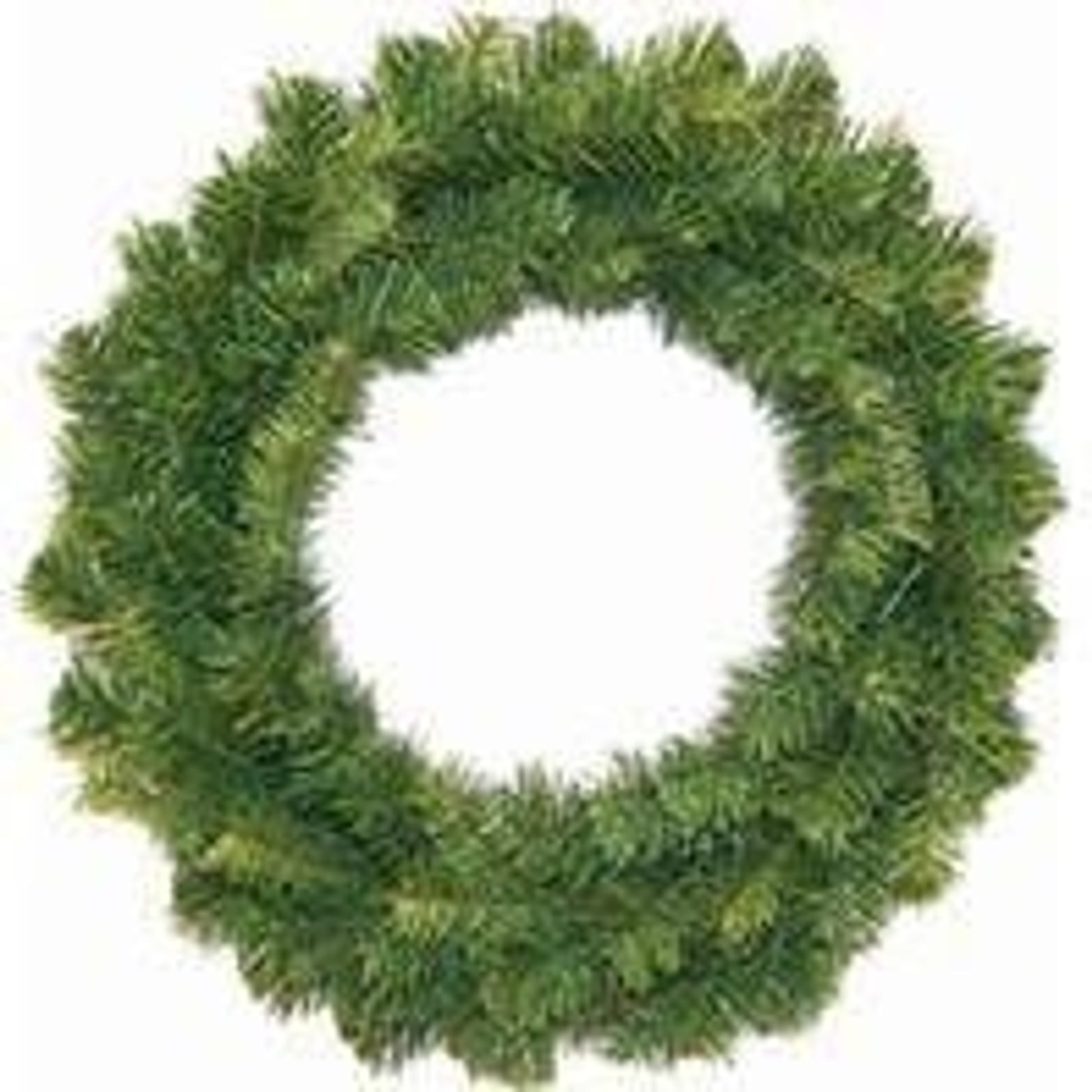 Mountain King Jackson Artificial Wreath Green 24In