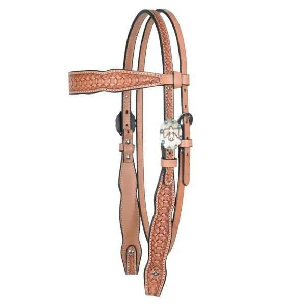 Circle Y Windsor 5/8In Browband Headstall Horse