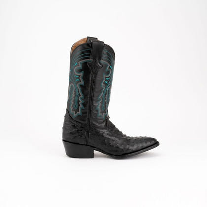 Ferrini Mens Colt Full Quill Ostrich Boots