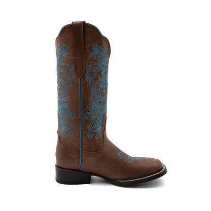 Ferrini Ladies Ella Square Toe Boots