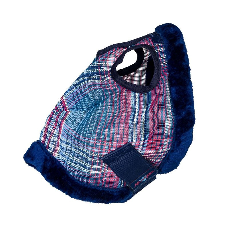 Kensington Pony Fly Mask Cotton Candy Plaid Pony