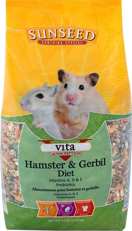 Sunseed Vita Hamster And Gerbil Food 25 lbs.