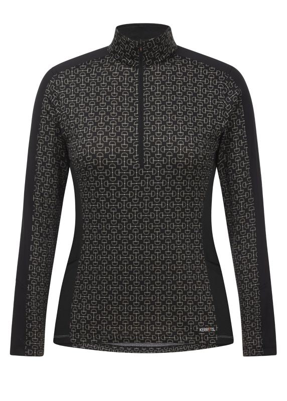 Kerrits Breeze Ice Fil LS Top Print