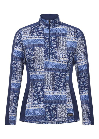 Kerrits Breeze Ice Fil LS Top Print