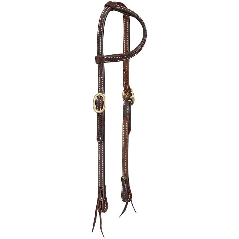 Royal King Double Stitched HLeather Ear Headstall