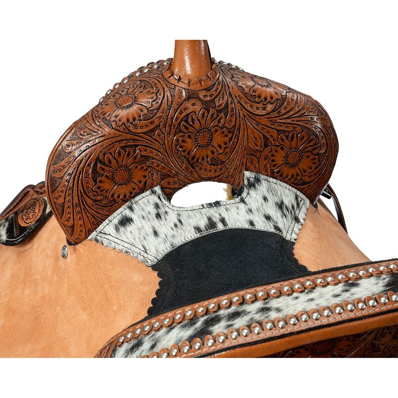 Royal King Youth Longhorn Barrel Saddle