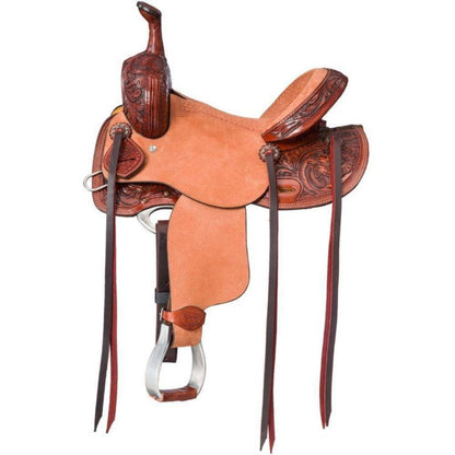 Silver Royal Bell Rock Barrel Saddle