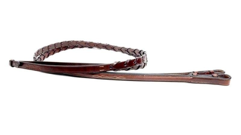 Nunn Finer Bella Donna Square Raised Reins 5/8x58
